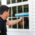Unger 10” Professional Squeegee & Scrubber - 2-in-1 Window Cleaning Tool for Commercial & Residential Use