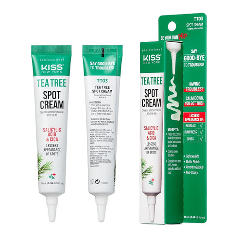 Tea Tree Spot Cream Korean Skincare Lightweight Face Spot Cream for Blemishes
