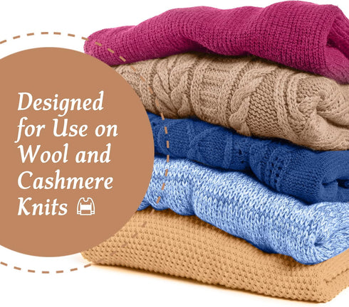 Serenity Fair Wood Hedgehog Sweater Comb, Lint Remover for Pet Hair & Fuzz, 8.5 x 5.2 cm / 3.3 x 2 in