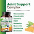 Glucosamine Chondroitin MSM Complex, 60 Capsules, Joint Support Supplement with Turmeric & Boswellia