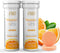 Effervescent Vitamin C 1000mg Tablets - Immune Support with Zinc, Sugar-Free & Vegan, 20CT