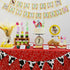 24pcs Farm Animals Party Favor Straws, Reusable Drink Birthday Party Straws, Chicken Sheep Horse Cow Pig Farm Party