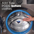 Tide Ultra OXI Power PODS, 18 Count, Laundry Detergent Pacs with Odor Eliminators for Dirt