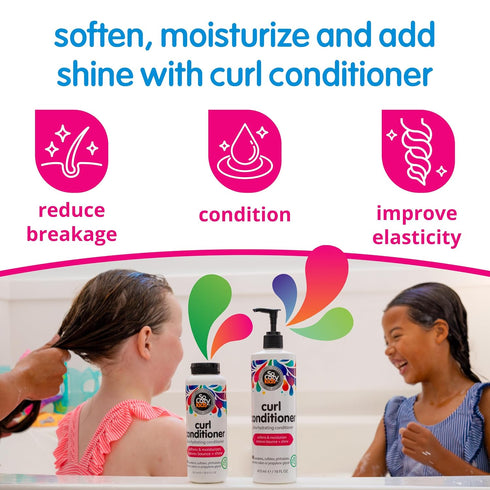 SoCozy Curl Conditioner for Kids Hair, Softens, Restores Bounce and Shine, Sweet-Crème, 10.5 Fl Oz