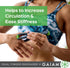 Gaiam Finger Massager, Dual-Sided Hand Massage Roller Tool for Circulation, Stress, Arthritis, Hand Pain Relief