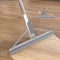 KOLLIEE 61" Long Handle Adjustable Rubber Floor Squeegee Broom for Tile Floor, Window, Bathroom