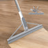 KOLLIEE 61" Long Handle Adjustable Rubber Floor Squeegee Broom for Tile Floor, Window, Bathroom