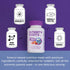 SmartyPants Toddler Multivitamin Gummies: Omega 3 Fish Oil, Vitamin D3, C, 180 Count