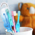 Baby Toothbrush Set of 3 - Soft Bristles Toddler Toothbrush for Boys and Girls, Cute Colors and Designs