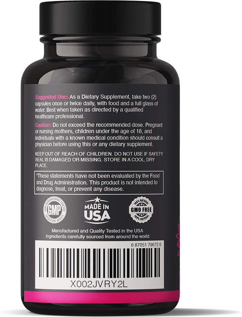Natgrown Hormone Balance for Women PMS & Menopause Supplement for Fertility Hormonal & Menstrual Support, Helps Relief