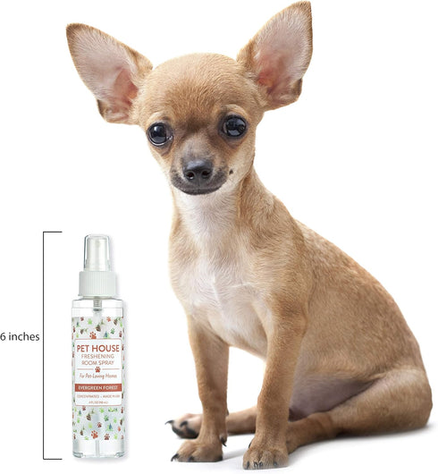 One Fur All Pet House Freshening Room Spray, Fresh Citrus, Pack of 2, Non-Toxic & Pet-Friendly