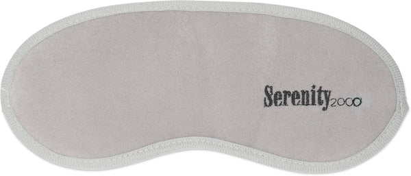 Serenity 2000 Magnetic Therapy Eye Mask for Improved Sleep, Pain Relief, and Wellness - Gray, Contains 12 Magnets