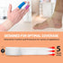 Self Adherent Cohesive Wrap Bandages, Pack of 6 Rolls 1 Inch X 5 Yards for First Aid Tape in Rainbow Color