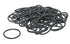 Scunci Effortless Beauty Black Thick Hair No-Damage Elastics - 72 Count