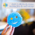 Pack 2 Scrub Daddy Colors Kitchen Sponges, Dish Sponges for Washing Up, Texture Changing Washing Up Sponge, Non Scratch