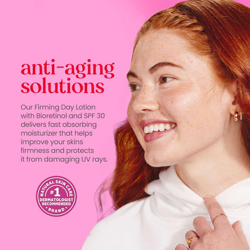 Burt's Bees Sunscreen Moisturizer for Face, SPF 30, Retinol Alternative Facial Lotion for Anti-Aging Skincare
