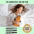 Capybara Microwavable Unscented Heating Pad, 1.5 lbs Plush Heatable Pillow for Women and Kids, Cute Cozy Stuffed Animal