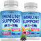 NEW AGE 8 in 1 Immune Support Booster Supplement, Echinacea, Vitamin C, Zinc, Vitamin D, Turmeric, Elderberry, 120 Count