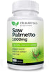 USA Grown Saw Palmetto, 180 Capsules Prostate Health Supplement, Hair Growth Support for Men & Women