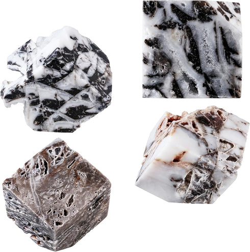 TUMBEELLUWA Natural Crystal Sphalerite Aromatherapy Essential Oil Diffuser Cube Geode Mineral Specimen Collectible