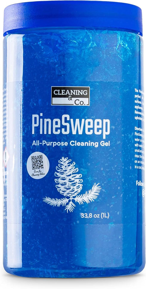 All-Purpose Cleaning Gel with Pine Oil – Foaming Multipurpose Solution for Bathroom, Kitchen, and More (33.8oz)