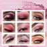 UCANBE Professional 18 Colors Nude Eyeshadow Palette, Long Lasting Multi Reflective Shimmer Matte Glitter Makeup Kit