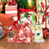50PCS Christmas Organza Bags, Gift Jewelry Candy Bags for Wedding Party, 10 Patterns, 4x6 Inch