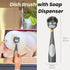 Vigar Felix Cat-Shaped Soap Dispensing Dish Brush, Dish Brush with Soap Dispenser for Pot Scrubber, Dishes, Sink