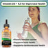 MAX Absorption Vitamin D3 + K2 (MK-7) Liquid Drops - Peppermint Flavor, Supports Strong Bones and Healthy Heart