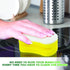 Scrub Sponge by Scrubit, Multipurpose Cellulose Cleaning Sponges, 12 Pack, Non Scratch Scouring Pad