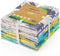 Eco-Friendly Reusable Dish Cloth Set, 10-Pk Multipurpose Kitchen Cleaning Cloth Made from Recycled Materials, 12x12 in.