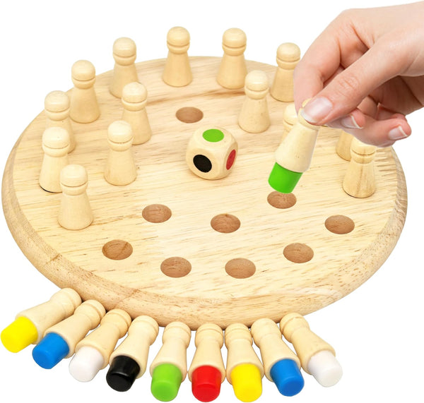 PHIELEY Easy Memory Games for Dementia Patients, Color Matching Dementia Activities for Seniors,