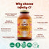 Infinity-C Organic Vitamin C Capsules | Whole Food 1000mg Vit C from Acerola, Camu Camu & Amla | Immune Support