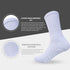 Non-Slip Diamond Star Hospital Crew Socks with Grips for Men and Women