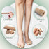 footinsole Toe Protectors, Gel Toe Tube, Fabric Sleeve Protectors, 2PCS (0.6 X 6 Inches)