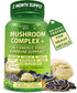 Organic Mushroom Complex: Lion's Mane, Turkey Tail, Cordyceps, Chaga, Contains Naturally Occurring