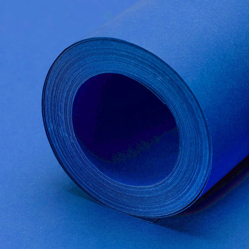 Kraft Arts Paper Roll, 17.5 inches by 49.2 Feet for DIY Crafts, Drawing, Gift Wrapping, Wall Art, Navy Blue