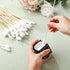 Zhehao 300 Pcs Large Cotton Swabs, 8 Inch Cotton Tipped Applicators with Bamboo Handle for Wound Cleaning, Makeup