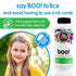 SoCozy (10.5 Oz) Boo! Lice Scaring Shampoo For Kids Hair, Effective Lice Treatment Fl Scare Away Lice with Tea Tree