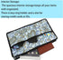 Walker Bag, Hands Free Accessories Basket for Folding Walkers, Multi-Purpose Tote Caddy Pouch (Mandala Print)
