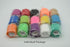 15 Pack Cohesive Wrap, 2 Inches x 5 Yards Self Adherent Vet Tape for Pets, Elastic Bandage Wrap (15 Colors)