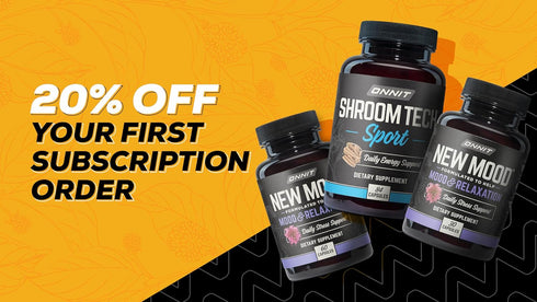 Onnit New Mood - 30 Count Stress Relief, Sleep and Mood Support Supplement