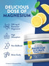 Magnesium Glycinate Powder 6 oz, Lemon Flavor, High Absorption, Vegan, Non-GMO, Gluten Free Supplement