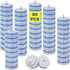 HJUHBDJ 80 Pack Disposable Toilet Wand Refills, High-Density Replacement Scrubber Heads, Bathroom Toilet