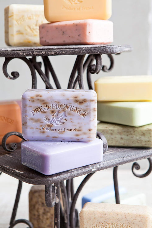 Pre de Provence Artisanal French Moisturizing Soap Bar, 5.3 Ounce, Shea Butter Enriched, Rose Petal