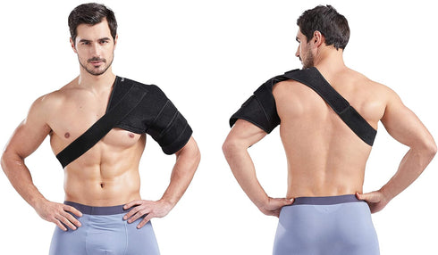 Koo-Care Large Flexible Gel Ice Pack & Neoprene Wrap with Elastic Straps for Hot Cold Therapy, Pain Relief for