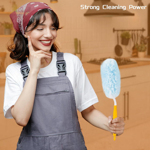 40 Count Disposable Duster Refills, Multi Surface 360 Heavy Duty Compatible with Swiffer Duster Refills