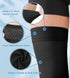 MGANG Medical Compression Stockings for Men and Women, Thigh High, 20-30 mmHg Graduated Compression, with Grip Top,