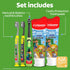 Set, 2 2 Colgate Kids Minecraft Toothbrush and Kids Toothpaste Gift Includes Minecraft-Themed Battery Toothbrush