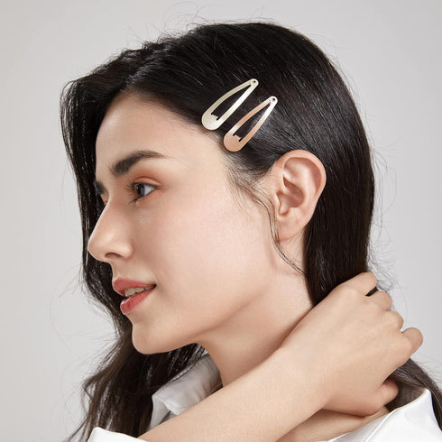 Women's Braided Good Hair Set - 102 Counts, Braided Hair Clips (60 Bobby Pins + 30 Elastic Ties + 12 Snap Clips)